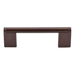 Top Knobs [M1069] Plated Steel Cabinet Bar Pull Handle - Princetonian Series - Standard Size - Oil Rubbed Bronze Finish - 3 3/4&quot; C/C - 4 9/16&quot; L