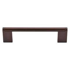 Top Knobs [M1070] Plated Steel Cabinet Bar Pull Handle - Princetonian Series - Oversized - Oil Rubbed Bronze Finish - 5 1/16&quot; C/C - 5 13/16&quot; L