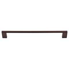 Top Knobs [M1073] Plated Steel Cabinet Bar Pull Handle - Princetonian Series - Oversized - Oil Rubbed Bronze Finish - 11 11/32&quot; C/C - 12 1/8&quot; L