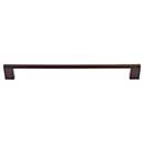 Top Knobs [M1073] Plated Steel Cabinet Bar Pull Handle - Princetonian Series - Oversized - Oil Rubbed Bronze Finish - 11 11/32" C/C - 12 1/8" L
