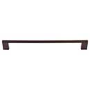 Top Knobs [M1073] Plated Steel Cabinet Bar Pull Handle - Princetonian Series - Oversized - Oil Rubbed Bronze Finish - 11 11/32&quot; C/C - 12 1/8&quot; L