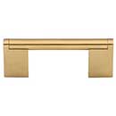 Top Knobs [M2410] Plated Steel Cabinet Bar Pull Handle - Princetonian Series - Standard Size - Honey Bronze Finish - 3" C/C - 3 3/4" L