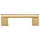 Top Knobs [M2411] Plated Steel Cabinet Bar Pull Handle - Princetonian Series - Standard Size - Honey Bronze Finish - 3 3/4" C/C - 4 9/16" L