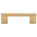 Top Knobs [M2411] Plated Steel Cabinet Bar Pull Handle - Princetonian Series - Standard Size - Honey Bronze Finish - 3 3/4&quot; C/C - 4 9/16&quot; L