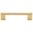 Top Knobs [M2412] Plated Steel Cabinet Bar Pull Handle - Princetonian Series - Oversized - Honey Bronze Finish - 5 1/16" C/C - 5 13/16" L