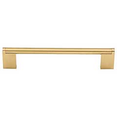 Top Knobs [M2413] Plated Steel Cabinet Bar Pull Handle - Princetonian Series - Oversized - Honey Bronze Finish - 6 5/16&quot; C/C - 7 1/8&quot; L