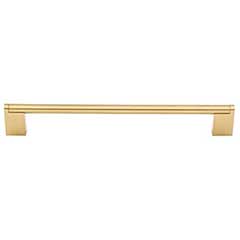 Top Knobs [M2414] Plated Steel Cabinet Bar Pull Handle - Princetonian Series - Oversized - Honey Bronze Finish - 8 13/16&quot; C/C - 9 5/8&quot; L