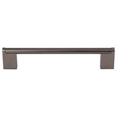 Top Knobs [M2446] Plated Steel Cabinet Bar Pull Handle - Princetonian Series - Oversized - Ash Gray Finish - 6 5/16&quot; C/C - 7 1/8&quot; L