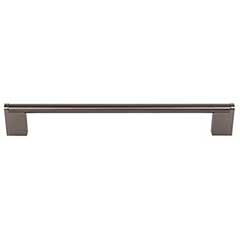Top Knobs [M2447] Plated Steel Cabinet Bar Pull Handle - Princetonian Series - Oversized - Ash Gray Finish - 8 13/16&quot; C/C - 9 5/8&quot; L