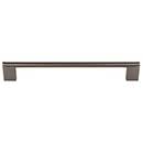 Top Knobs [M2447] Plated Steel Cabinet Bar Pull Handle - Princetonian Series - Oversized - Ash Gray Finish - 8 13/16" C/C - 9 5/8" L