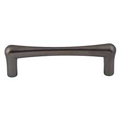 Top Knobs [TK763AG] Die Cast Zinc Cabinet Pull Handle - Brookline Series - Standard Size - Ash Gray Finish - 3 3/4&quot; C/C - 4 5/16&quot; L