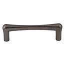 Top Knobs [TK763AG] Die Cast Zinc Cabinet Pull Handle - Brookline Series - Standard Size - Ash Gray Finish - 3 3/4" C/C - 4 5/16" L