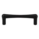 Top Knobs [TK763BLK] Die Cast Zinc Cabinet Pull Handle - Brookline Series - Standard Size - Flat Black Finish - 3 3/4&quot; C/C - 4 5/16&quot; L