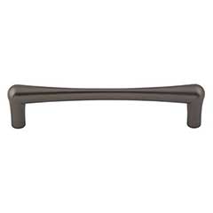 Top Knobs [TK764AG] Die Cast Zinc Cabinet Pull Handle - Brookline Series - Oversized - Ash Gray Finish - 5 1/16&quot; C/C - 5 5/8&quot; L
