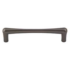 Top Knobs [TK764AG] Die Cast Zinc Cabinet Pull Handle - Brookline Series - Oversized - Ash Gray Finish - 5 1/16&quot; C/C - 5 5/8&quot; L