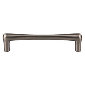 Top Knobs [TK764BSN] Die Cast Zinc Cabinet Pull Handle - Brookline Series - Oversized - Brushed Satin Nickel Finish - 5 1/16" C/C - 5 5/8" L
