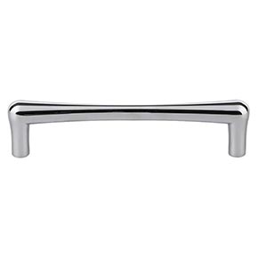 Top Knobs [TK764PC] Die Cast Zinc Cabinet Pull Handle - Brookline Series - Oversized - Polished Chrome Finish - 5 1/16" C/C - 5 5/8" L
