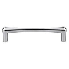 Top Knobs [TK764PC] Die Cast Zinc Cabinet Pull Handle - Brookline Series - Oversized - Polished Chrome Finish - 5 1/16&quot; C/C - 5 5/8&quot; L