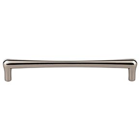 Top Knobs [TK766PN] Die Cast Zinc Cabinet Pull Handle - Brookline Series - Oversized - Polished Nickel Finish - 7 9/16" C/C - 8 3/16" L