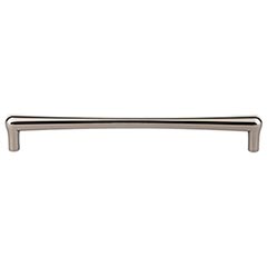 Top Knobs [TK767PN] Die Cast Zinc Cabinet Pull Handle - Brookline Series - Oversized - Polished Nickel Finish - 9&quot; C/C - 9 5/8&quot; L
