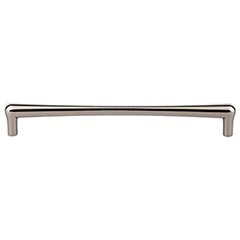 Top Knobs [TK767PN] Die Cast Zinc Cabinet Pull Handle - Brookline Series - Oversized - Polished Nickel Finish - 9&quot; C/C - 9 5/8&quot; L