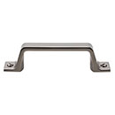 Top Knobs [TK742AG] Die Cast Zinc Cabinet Pull Handle - Channing Series - Standard Size - Ash Gray Finish - 3" C/C - 4 3/8" L
