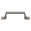 Top Knobs [TK742AG] Die Cast Zinc Cabinet Pull Handle - Channing Series - Standard Size - Ash Gray Finish - 3&quot; C/C - 4 3/8&quot; L