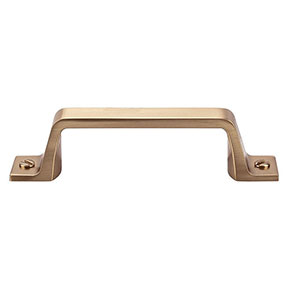 Top Knobs [TK742HB] Die Cast Zinc Cabinet Pull Handle - Channing Series - Standard Size - Honey Bronze Finish - 3" C/C - 4 3/8" L