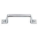 Top Knobs [TK742PC] Die Cast Zinc Cabinet Pull Handle - Channing Series - Standard Size - Polished Chrome Finish - 3" C/C - 4 3/8" L