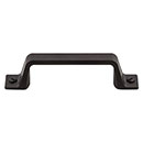 Top Knobs [TK742SAB] Die Cast Zinc Cabinet Pull Handle - Channing Series - Standard Size - Sable Finish - 3" C/C - 4 3/8" L