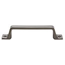 Top Knobs [TK743AG] Die Cast Zinc Cabinet Pull Handle - Channing Series - Standard Size - Ash Gray Finish - 3 3/4" C/C - 5 1/8" L
