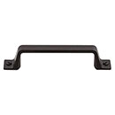 Top Knobs [TK743SAB] Die Cast Zinc Cabinet Pull Handle - Channing Series - Standard Size - Sable Finish - 3 3/4&quot; C/C - 5 1/8&quot; L