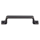 Top Knobs [TK743UM] Die Cast Zinc Cabinet Pull Handle - Channing Series - Standard Size - Umbrio Finish - 3 3/4" C/C - 5 1/8" L