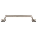Top Knobs [TK744BSN] Die Cast Zinc Cabinet Pull Handle - Channing Series - Oversized - Brushed Satin Nickel Finish - 5 1/16&quot; C/C - 6 3/8&quot; L
