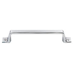 Top Knobs [TK744PC] Die Cast Zinc Cabinet Pull Handle - Channing Series - Oversized - Polished Chrome Finish - 5 1/16" C/C - 6 3/8" L