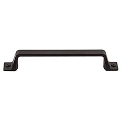 Top Knobs [TK744SAB] Die Cast Zinc Cabinet Pull Handle - Channing Series - Oversized - Sable Finish - 5 1/16" C/C - 6 3/8" L