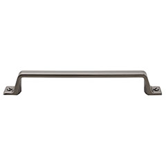 Top Knobs [TK745AG] Die Cast Zinc Cabinet Pull Handle - Channing Series - Oversized - Ash Gray Finish - 6 5/16&quot; C/C - 7 5/8&quot; L