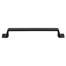 Top Knobs [TK745BLK] Die Cast Zinc Cabinet Pull Handle - Channing Series - Oversized - Flat Black Finish - 6 5/16&quot; C/C - 7 5/8&quot; L