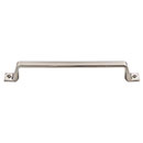 Top Knobs [TK745BSN] Die Cast Zinc Cabinet Pull Handle - Channing Series - Oversized - Brushed Satin Nickel Finish - 6 5/16" C/C - 7 5/8" L