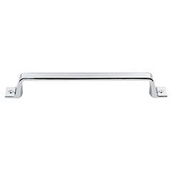 Top Knobs [TK745PC] Die Cast Zinc Cabinet Pull Handle - Channing Series - Oversized - Polished Chrome Finish - 6 5/16" C/C - 7 5/8" L