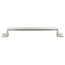 Top Knobs [TK745PN] Die Cast Zinc Cabinet Pull Handle - Channing Series - Oversized - Polished Nickel Finish - 6 5/16" C/C - 7 5/8" L