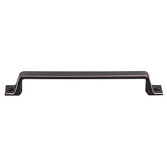 Top Knobs [TK745UM] Die Cast Zinc Cabinet Pull Handle - Channing Series - Oversized - Umbrio Finish - 6 5/16" C/C - 7 5/8" L