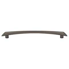 Top Knobs [TK783AG] Die Cast Zinc Cabinet Pull Handle - Edgewater Series - Oversized - Ash Gray Finish - 5 1/16&quot; C/C - 6 11/16&quot; L