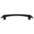 Top Knobs [TK783BLK] Die Cast Zinc Cabinet Pull Handle - Edgewater Series - Oversized - Flat Black Finish - 5 1/16" C/C - 6 11/16" L