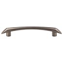 Top Knobs [TK783BSN] Die Cast Zinc Cabinet Pull Handle - Edgewater Series - Oversized - Brushed Satin Nickel Finish - 5 1/16&quot; C/C - 6 11/16&quot; L