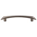 Top Knobs [TK783BSN] Die Cast Zinc Cabinet Pull Handle - Edgewater Series - Oversized - Brushed Satin Nickel Finish - 5 1/16" C/C - 6 11/16" L