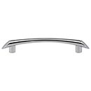 Top Knobs [TK783PC] Die Cast Zinc Cabinet Pull Handle - Edgewater Series - Oversized - Polished Chrome Finish - 5 1/16" C/C - 6 11/16" L