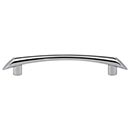 Top Knobs [TK783PC] Die Cast Zinc Cabinet Pull Handle - Edgewater Series - Oversized - Polished Chrome Finish - 5 1/16&quot; C/C - 6 11/16&quot; L