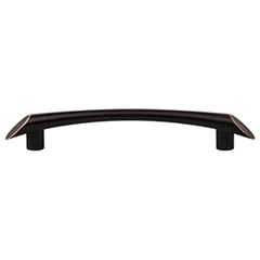 Top Knobs [TK783TB] Die Cast Zinc Cabinet Pull Handle - Edgewater Series - Oversized - Tuscan Bronze Finish - 5 1/16&quot; C/C - 6 11/16&quot; L