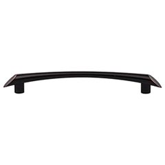 Top Knobs [TK784TB] Die Cast Zinc Cabinet Pull Handle - Edgewater Series - Oversized - Tuscan Bronze Finish - 6 5/16&quot; C/C - 7 15/16&quot; L